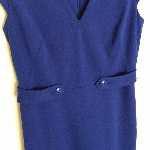 CK blue buttoned dress 💙 - Picture 3 of 6